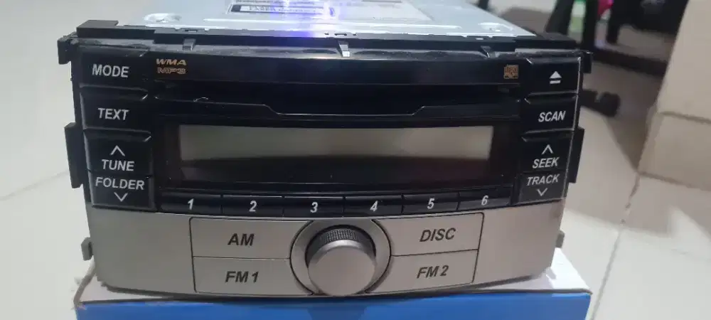 Head Unit Double Din Toyota Rush Lama Original (Bawaan Unit)