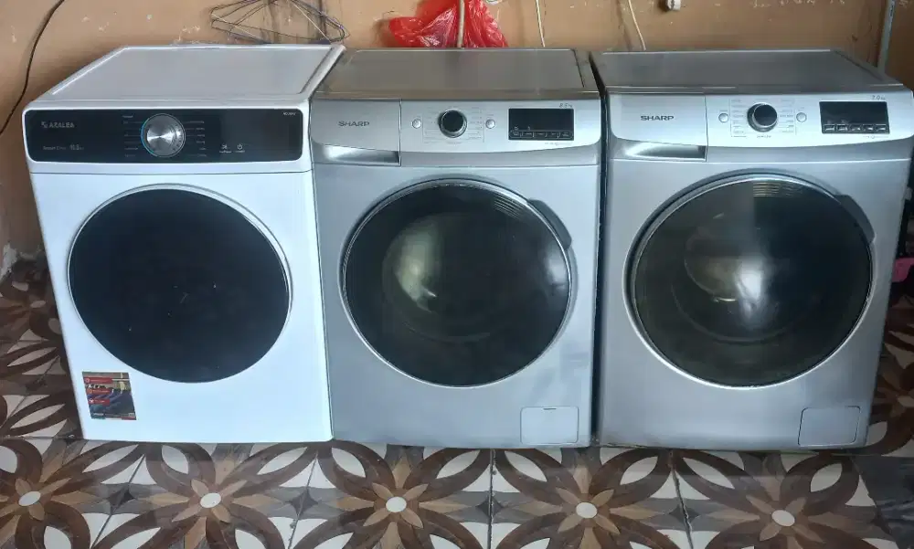 Mesi cuci 2 unit dan dryer 1 unit