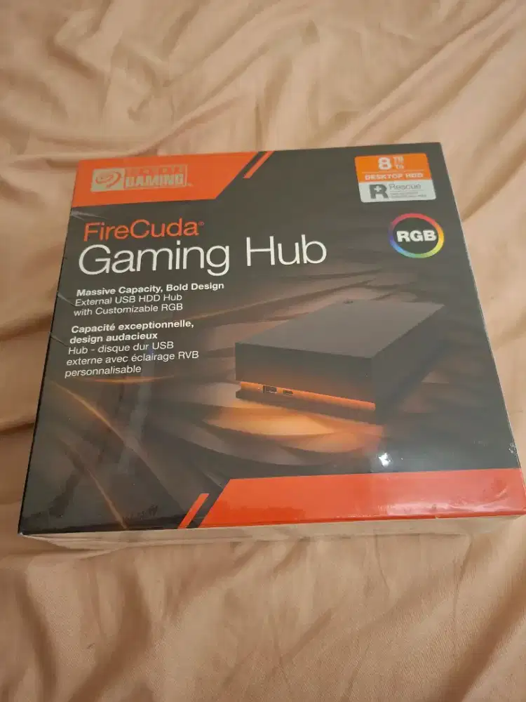 SEAGATE GAMING FireCuda Gaming Hub 8TB DESKTOP HDD BARU MASIH SEALED