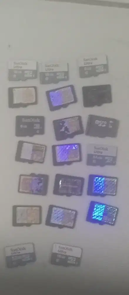 ada 20 pcs memory card