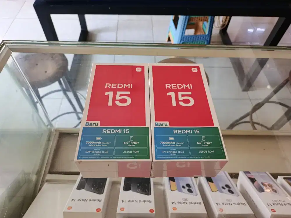 Berminat Silahkan WA Xiaomi Redmi 15 NFC 8+8/256 Garansi resmi 15bln
