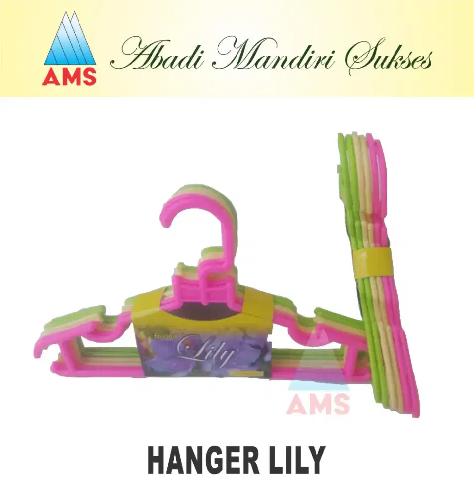 Hanger LILY ( harga 21500 per pak ( isi 6 biji ) )