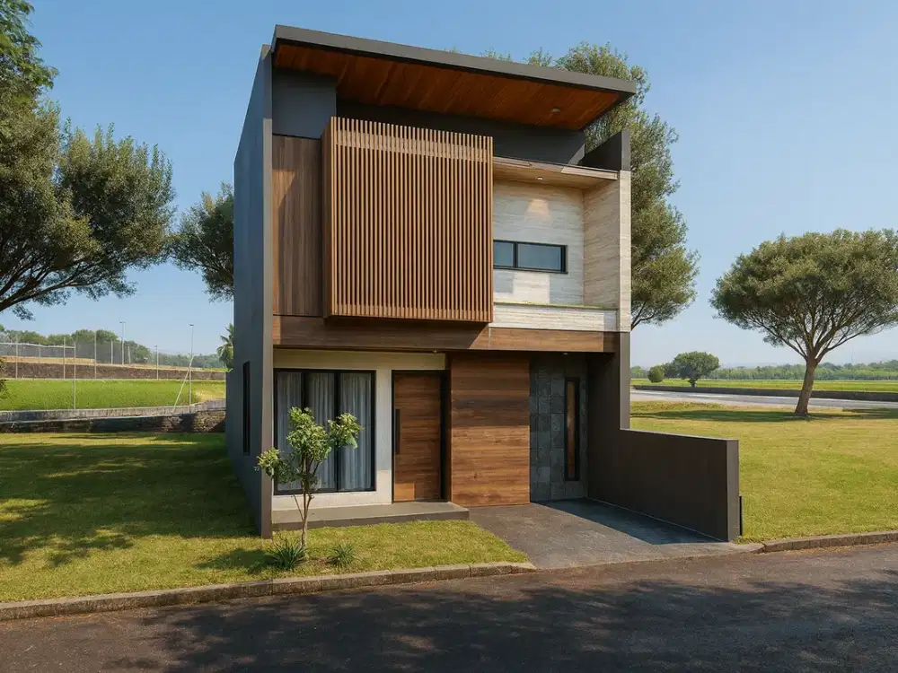 Rumah Gentan ; dekat kampus UII Jakal km 10 Bonus Kolam renang