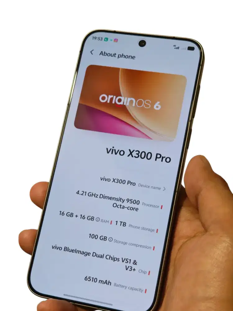 Vivo X300 Pro 1TB Langka