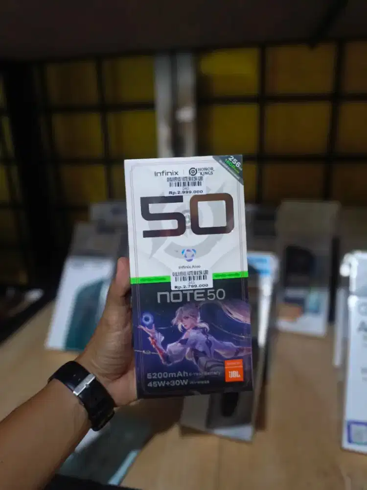 INFINIX NOTE 50 16/256GB 'ATLANTIS DAHSYAT'