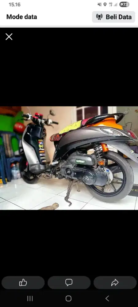 Jual aja yamaha fino fi 115cc