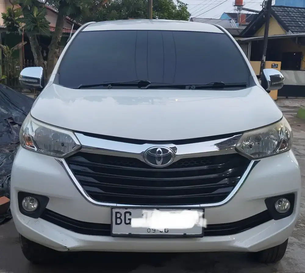 Avanza type G thn 2016 pmk 2017