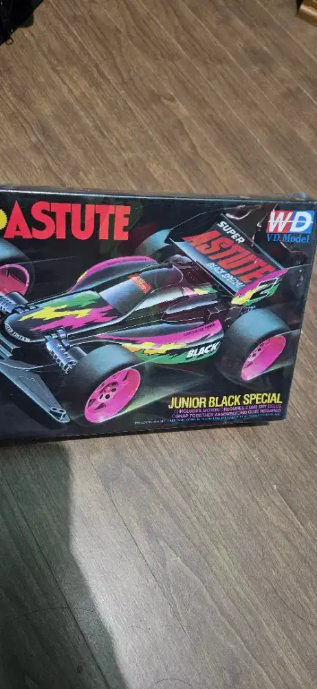 Mini4wd Astute Hitam (WD)