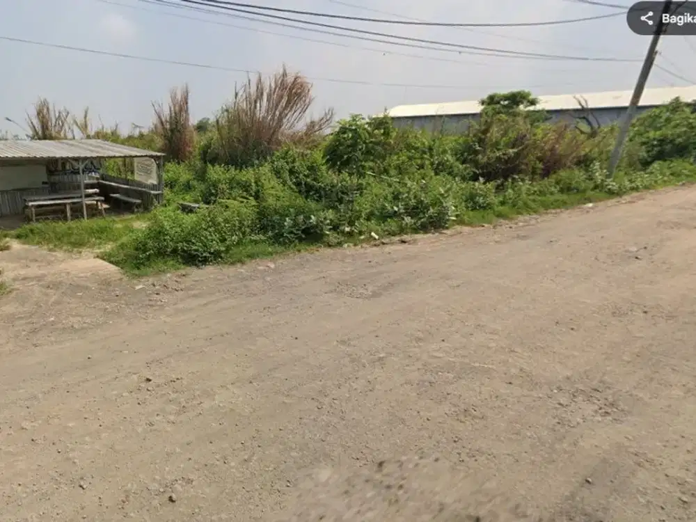 Tanah dijual kawasan industri candi luas 11.000 harga Rp 3,6 juta/mtr, SHM