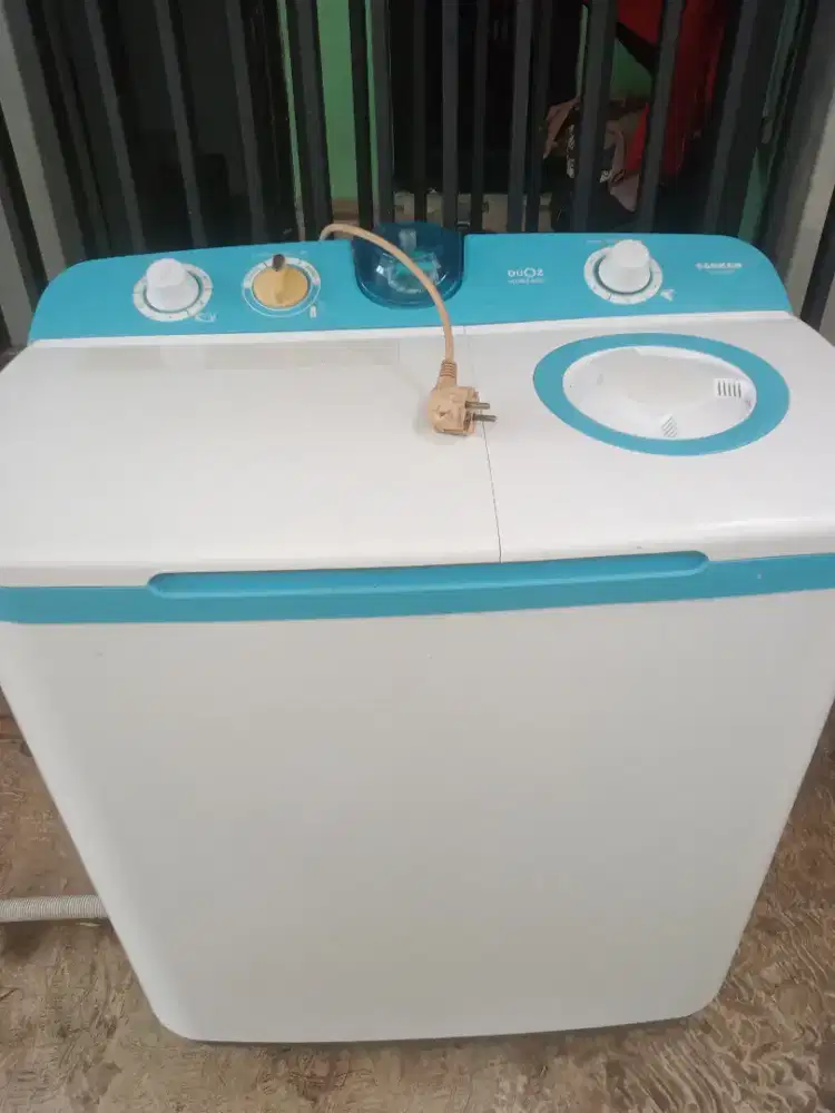 Jual mesin cuci 2 tabung normal semua