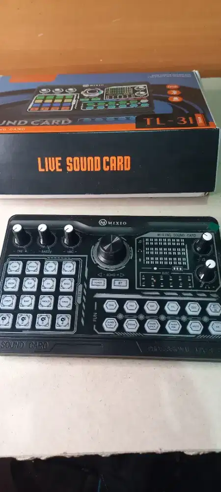 Live Soundcard Mixio TL-31