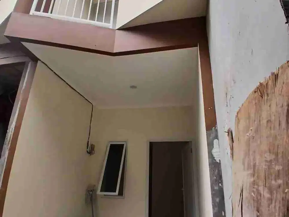DIJUAL RUMAH BARU BAGUS 2LT AKSES GG MOTOR 10M DARI AKSES MBL CONDET