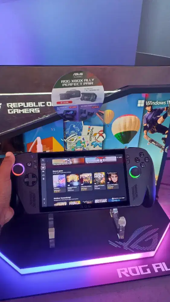 Cicilan Asus rog xbox ally ram 24gb ssd 1tb pakai ktp