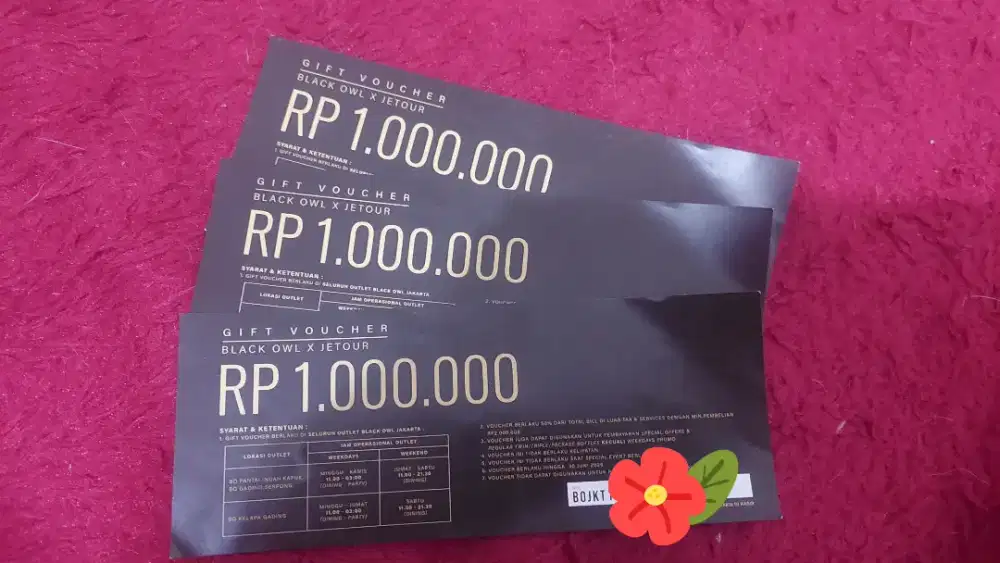 Gift Voucher Black Owl
