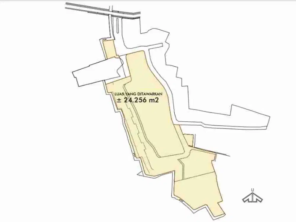 Dijual Tanah kavling di bawah NJOP