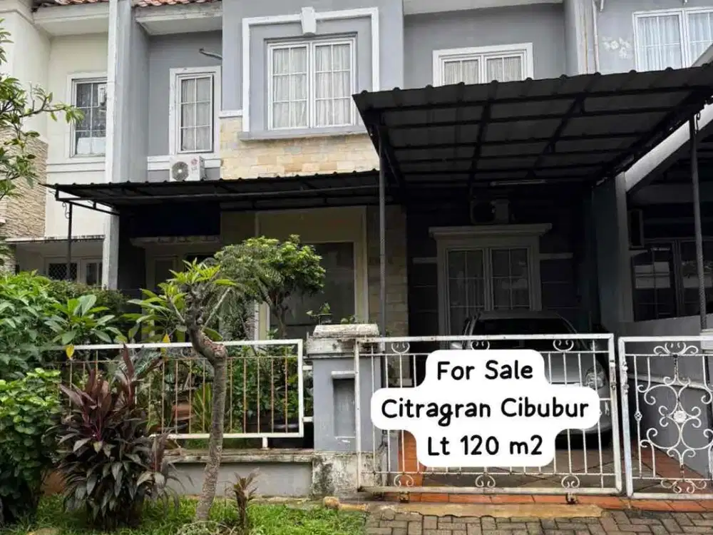 Jual cepat rumah 2 lantai di Citragran Cibubur harga menarik