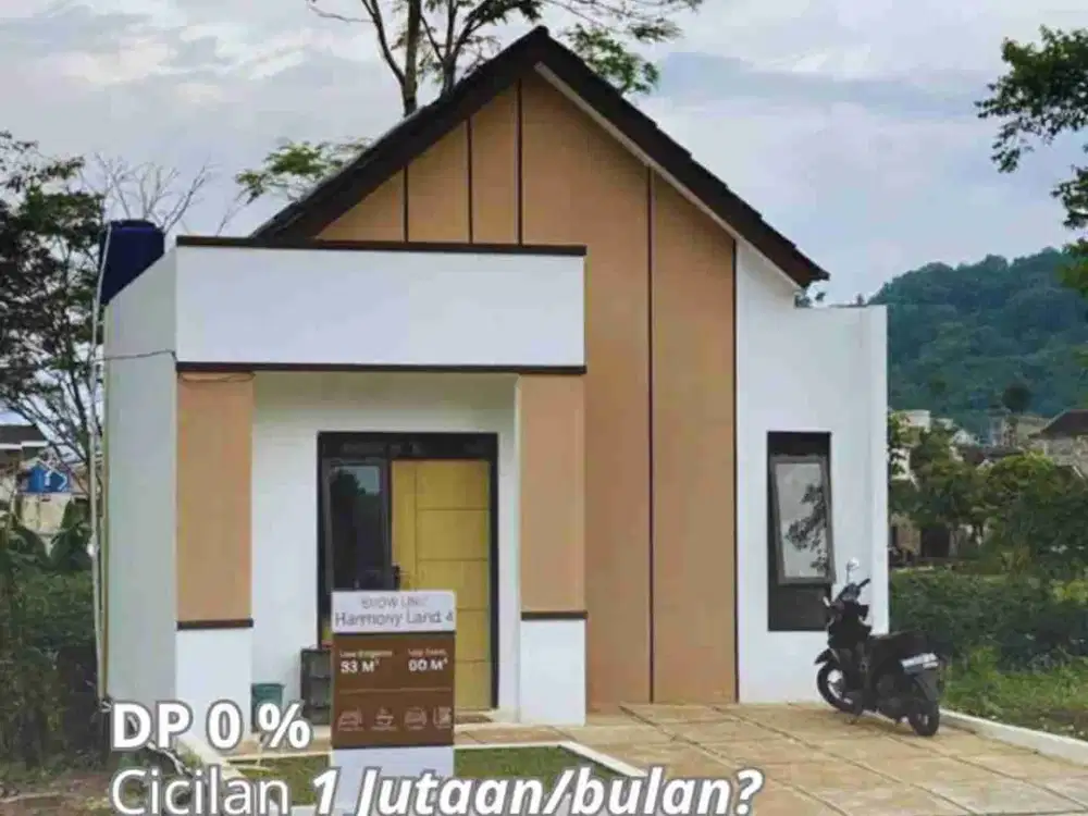 Rumah murah cicilan 1 jt an/bulan