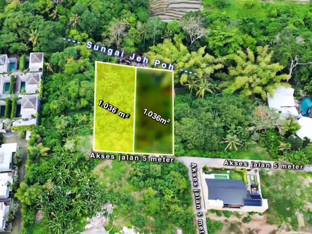 Dijual Tanah Investasi di Pantai Nyanyi dkt NUANU Tabanan