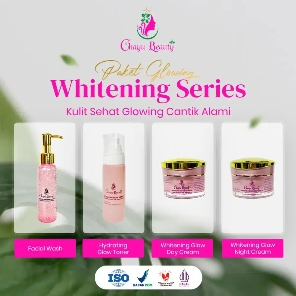 Chayu beauty skincare Whitening glow