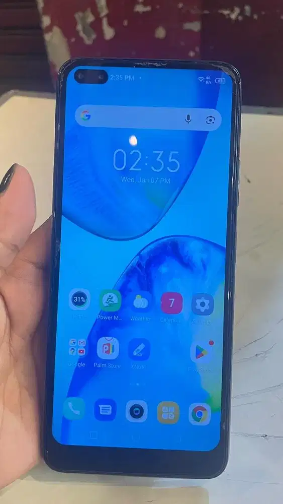 infinix note 8 6/128 minus backdor