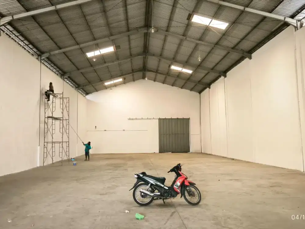 Disewa gudang kawasan industri candi blok tengah,  LT 1.060 m2  LB 615 m2, siap pakai