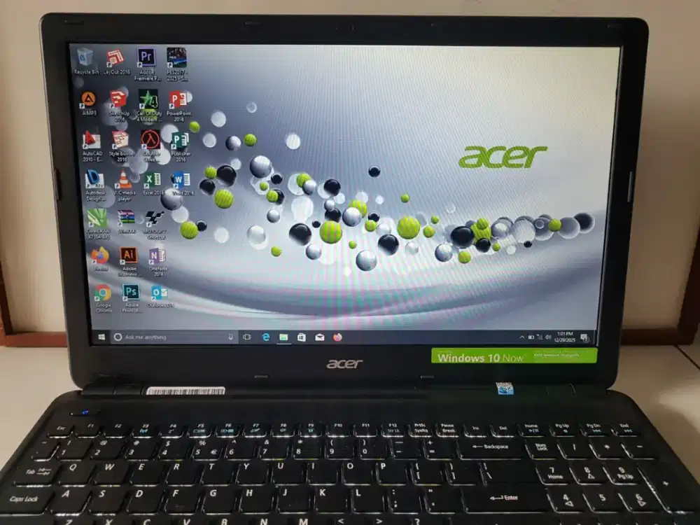 Acer Slim Corei5Gen4 Ram8gb Batre Ok Backlit Keyboard Siap Pakai
