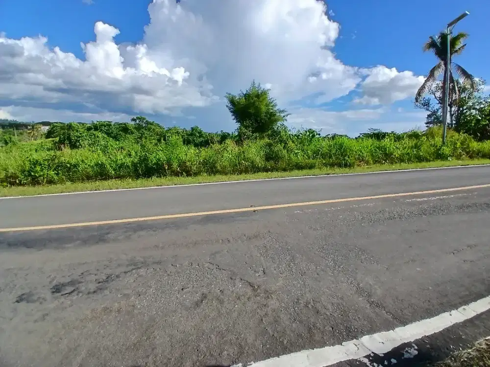 Jual Tanah Murah di Kab.Sorong Jln.Sorong - Klamono depan RS.KM.22