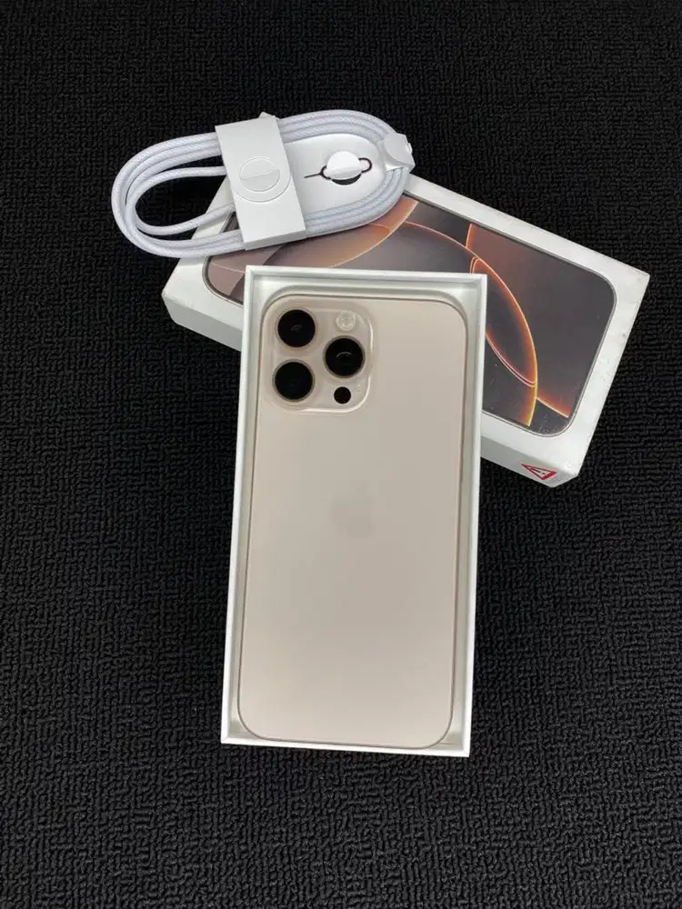 iPhone 16 Pro Max 256 iBox BH 100% CC 6x