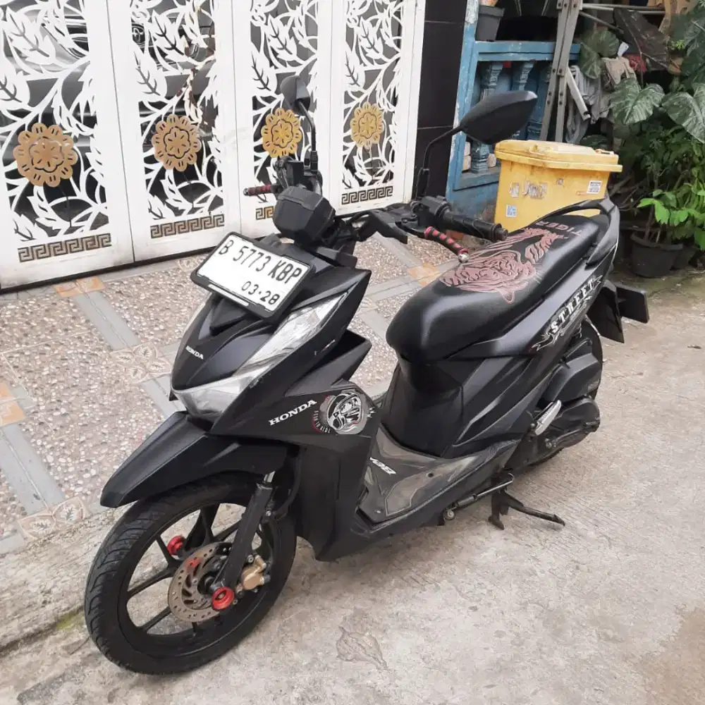 Honda Beat Street New 2023 ss lengkap mesin bagus plat Bekasi Kota
