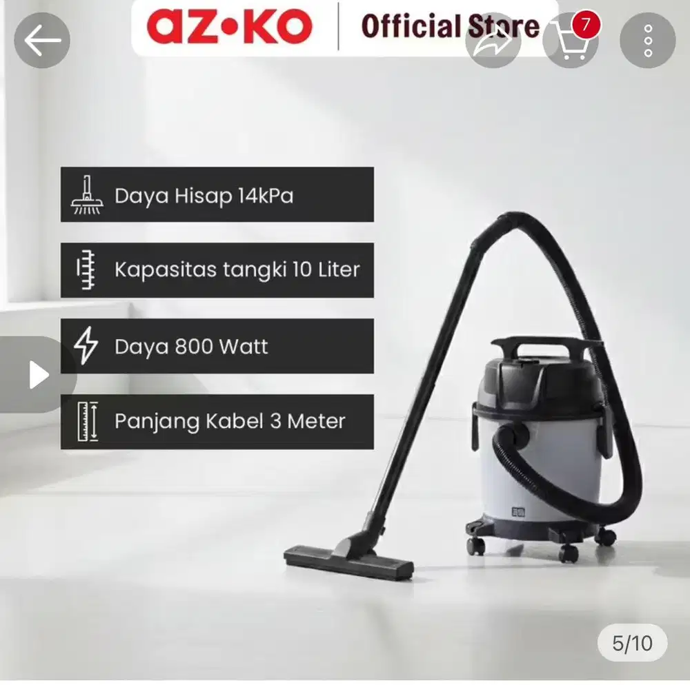 Vacuum cleaner merk APA