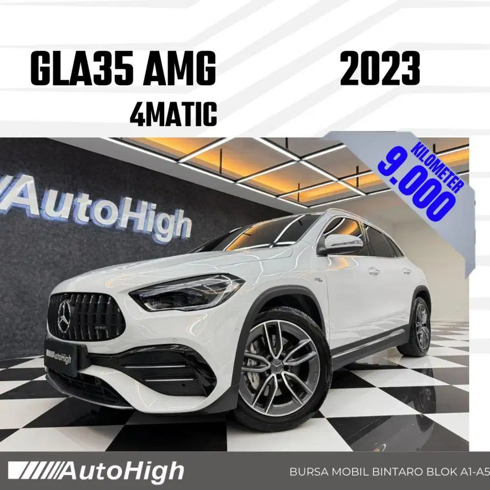 DP10% [Km9.000] GLA35 AMG 2023 White / GLA 35 Reg 2022 #AUTOHIGH