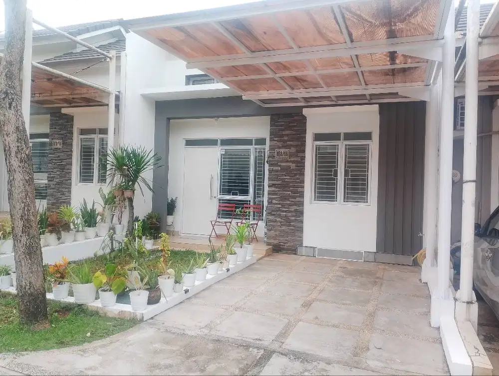 Disewakan rumah 1 lantai Serpong Natura city chat