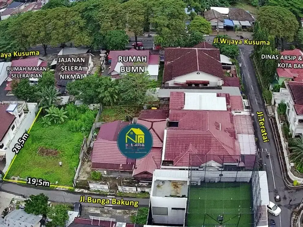 tanah 19,5x28,5m super strategis di ring 1 banjarbaru