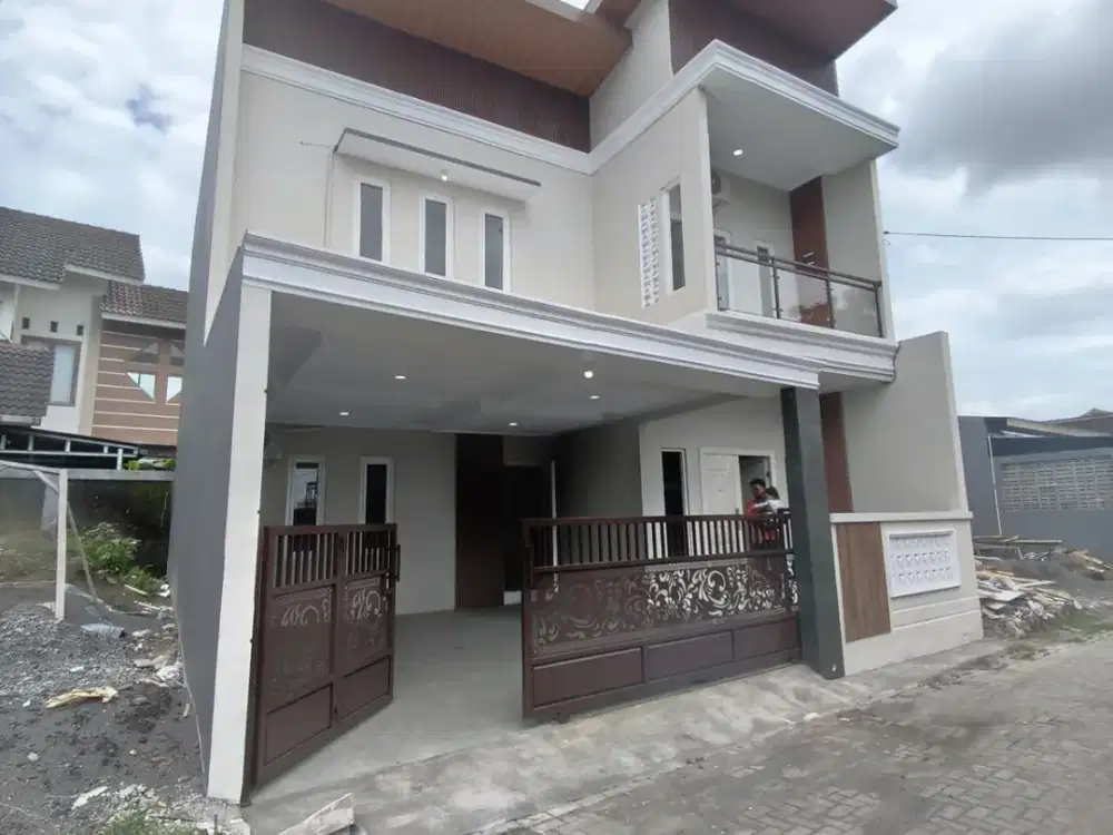 Rumah 2 Lantai Jogja,  Purwomatani  Siap Huni ;  6 MNT KE JALAN JOGJA  SOLO