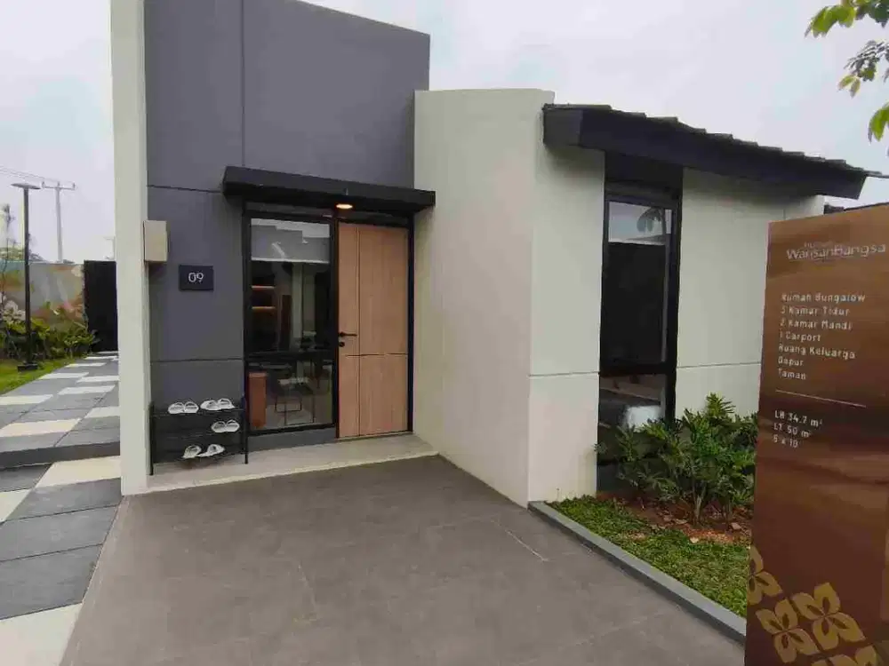 Di jual Rumah Murah 1 Lantai Hunian Warisan Bangsa Cikampek