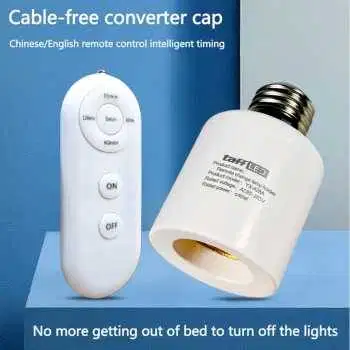 Fitting Lampu Bohlam 40W E27 with Remote