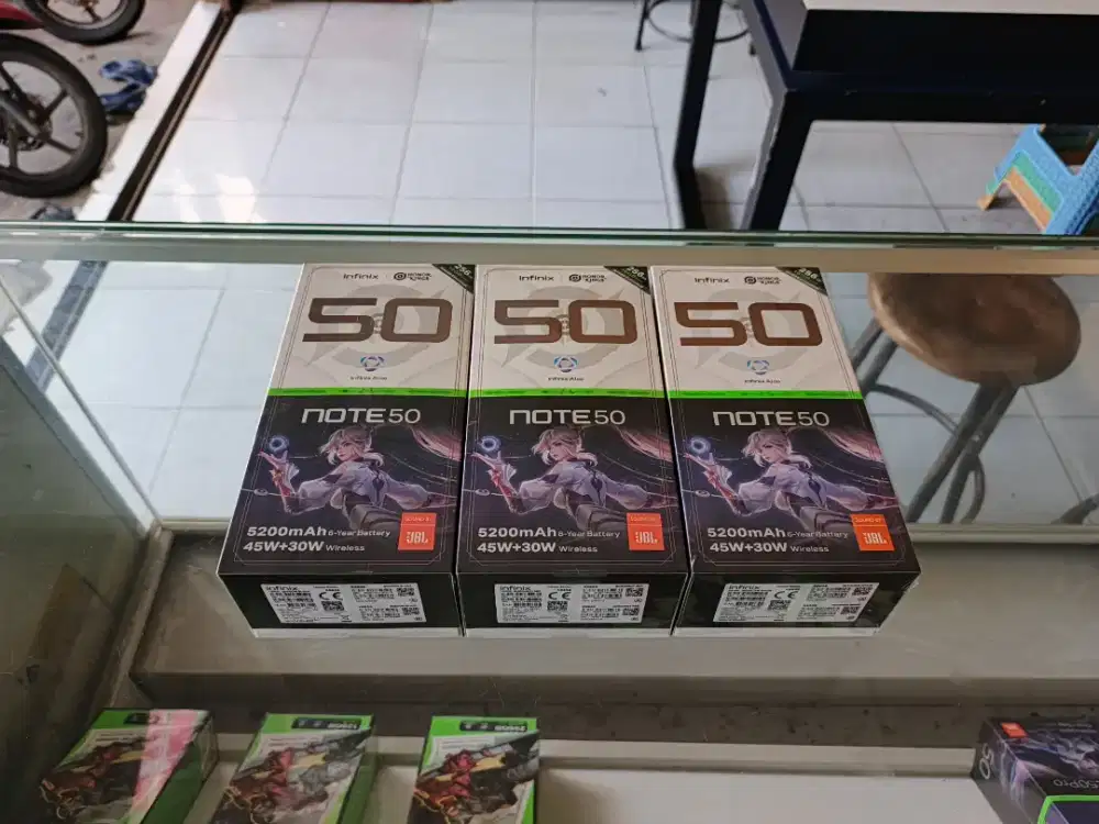 Berminat silahkan WA Infinix Note 50 8+8/256 Garansi resmi 1thn