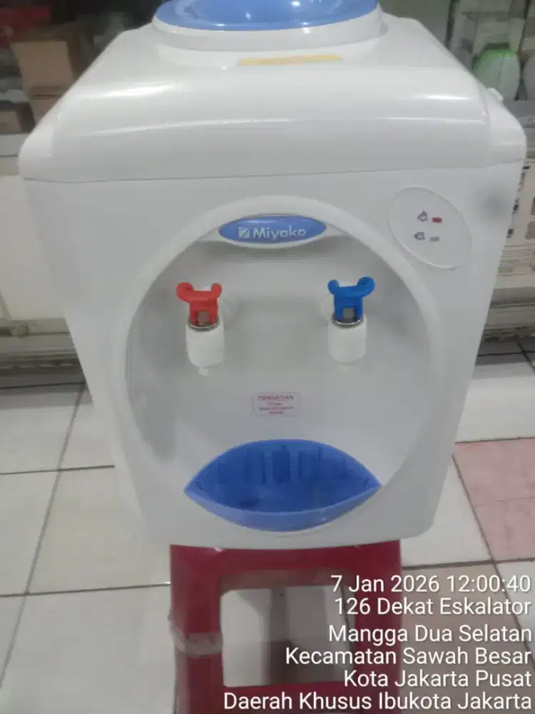 Barang display murah dispenser miyako 189 panas biasa asli ori pabrik