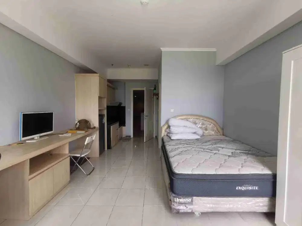 Disewakan Silkwood Residence tipe Studio furnished view danau panoramic