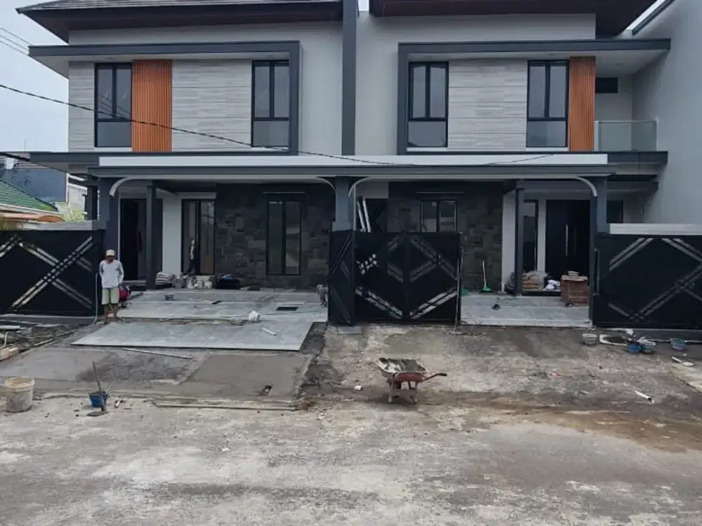 Rumah Baru Sutorejo Prima Unit B Surabaya Timur Row 3,5mbl