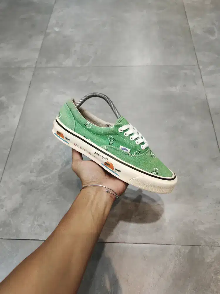 Vans Era OG LX Paisley Fern Green. Size 42 insol 27