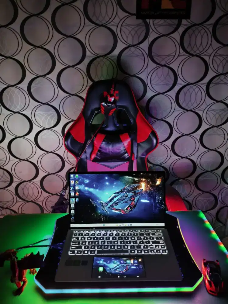 Laptop Zenbook SCREENPAD Core i7 SSD 1TB RAM 16Gb NVIDIA