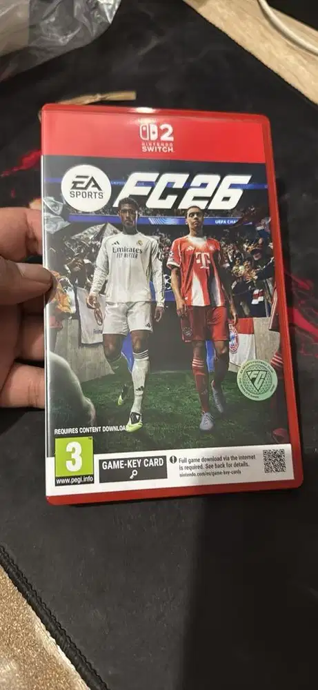 FC 26 Switch 2 game key card