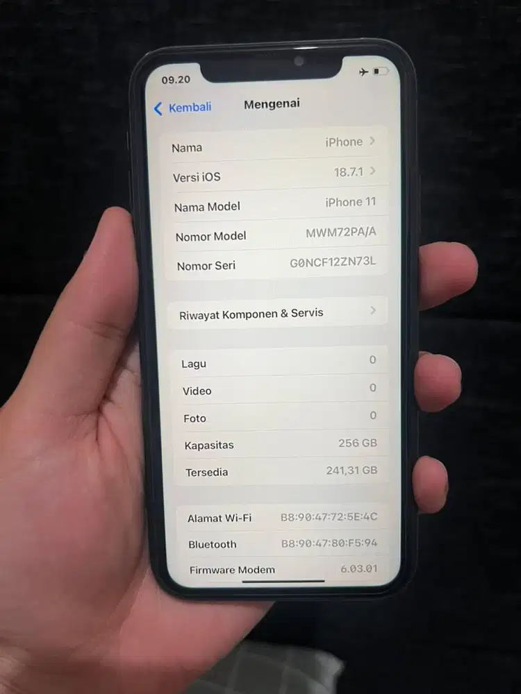 IPHONE 11, 256GB, BLACK