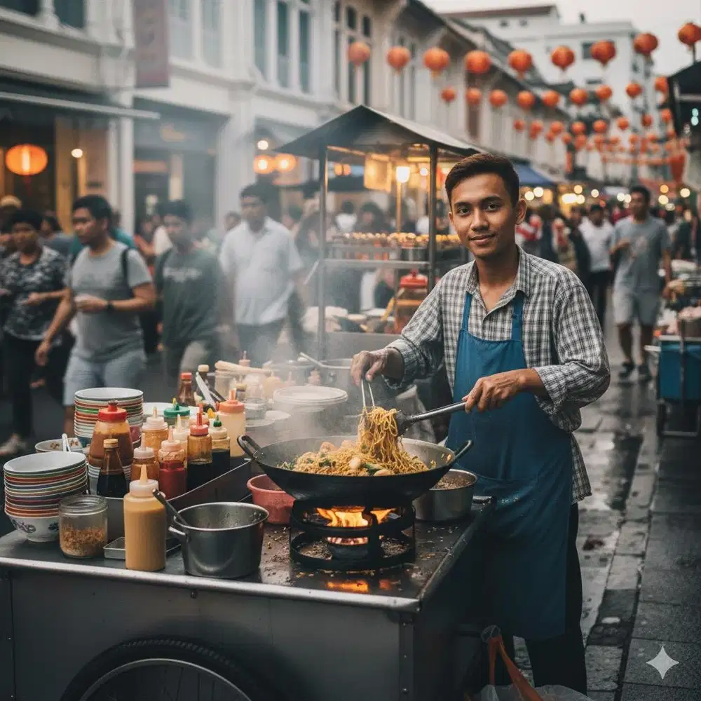 Dicari juru masak kaki lima daerah Tebet Jaksel