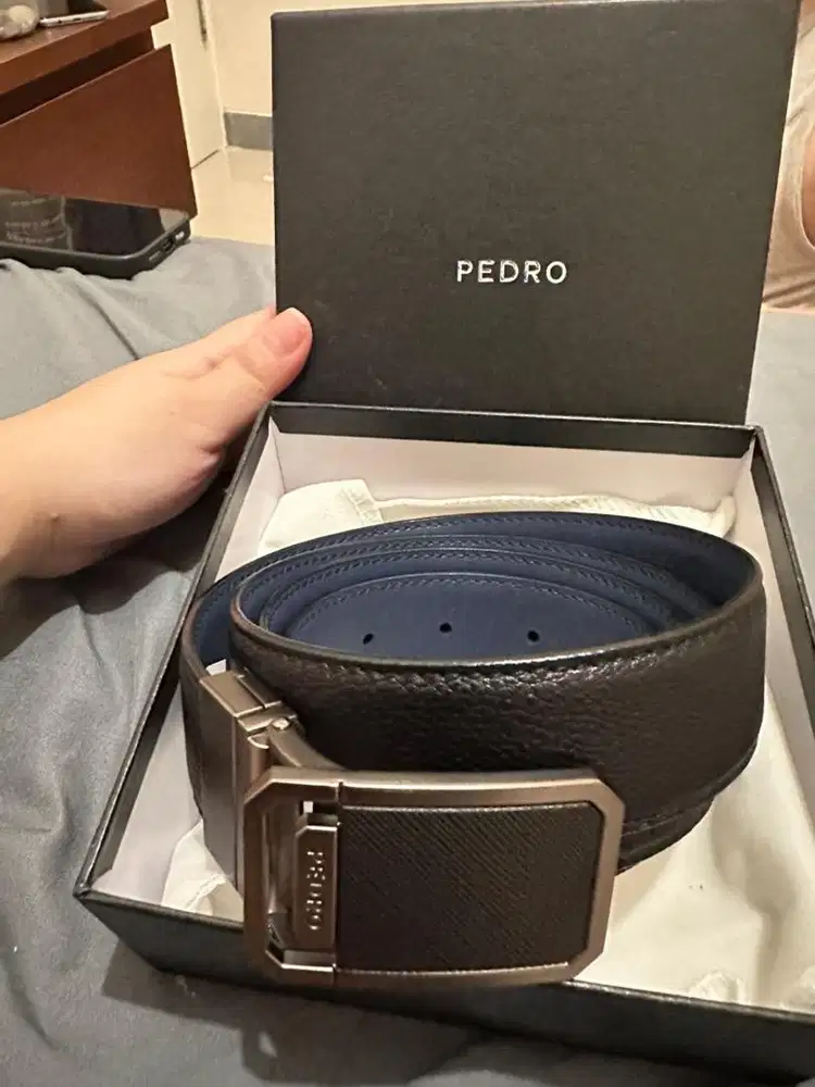 DIJUAL MURAH DAN CEPAT! Ikat pinggang PEDRO Reversible Original