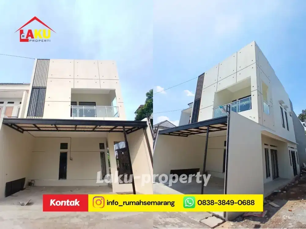 Rumah 2 Lantai Townhouse Mulawarman | Dekat UNDIP & Exit Tol Tembalang