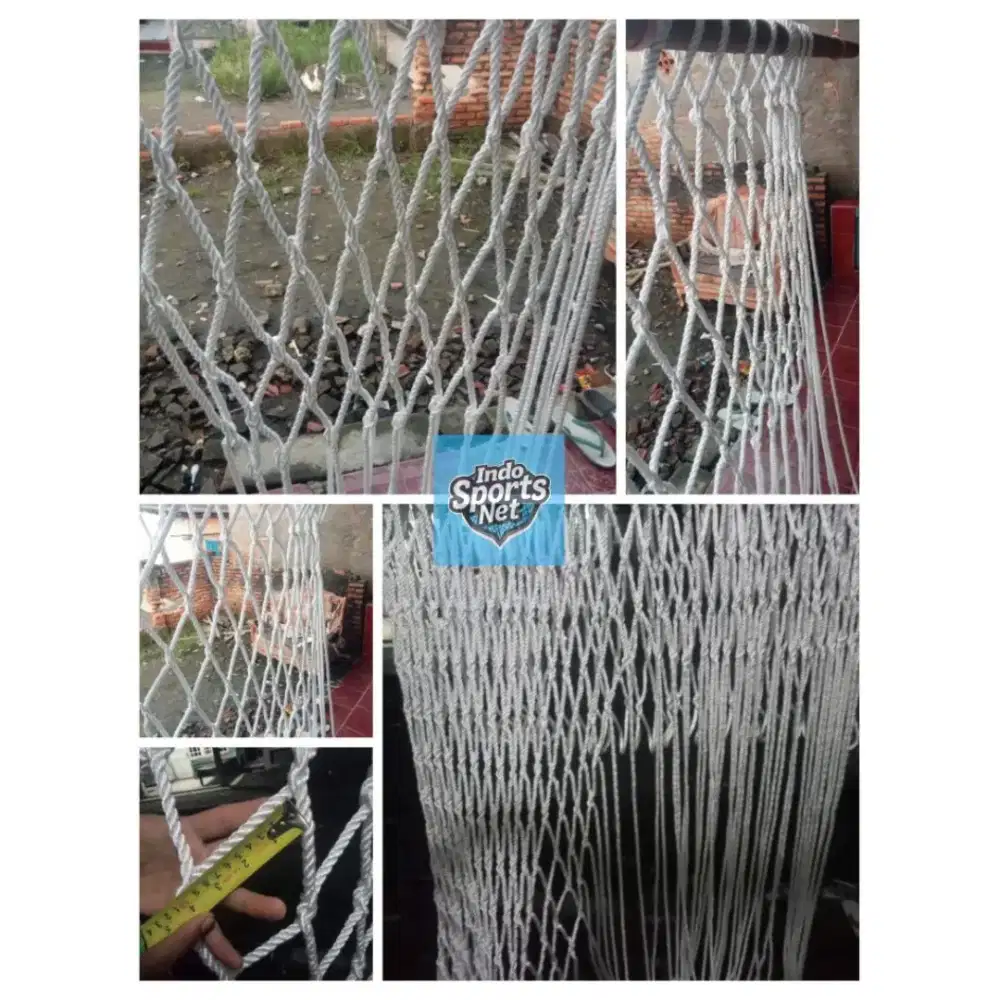 jaring safety net tali nilon 8mm jaring pengaman gedung