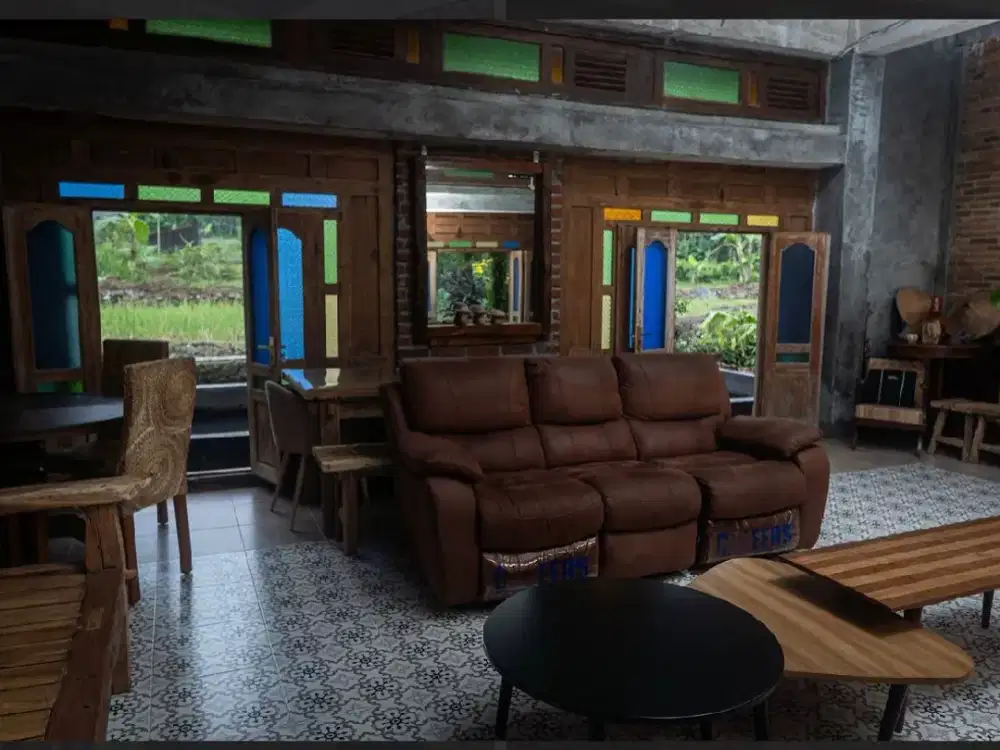 Villa Siap Huni View Gunung Merapi, Biasanya Cuma Lihat di Instagram