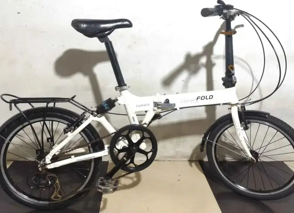 Sepeda lipat ukuran 20 Prem aloy alumunium seped 7